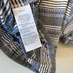 Madewell Jacquard Keyhole stripped crop top Photo 7