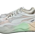 Puma  RS X3 Gradient White Pink & Mint Green Ombré Sneakers Women’s Size 9 Photo 2