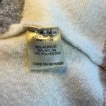 Lovestitch Oversized Colorblock Knit Open Cardigan Beige Grey Cream, Size M/L Photo 6