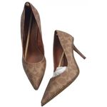 Coach  Samantha Signature Coated Canvas Dress
Pumps NEW Photo 4