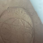 Vero Cuoio  OXS Women’s Cream Gray Leather Ankle Booties Sz 6.5 Photo 2