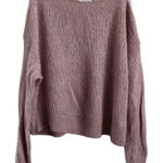 & Other Stories & Other Stories Crewneck Open Knit Oversized Alpaca Sweater Small Photo 0