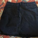 Garage Black Denim Mini Skirt Photo 0