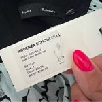 Proenza Schouler NEW NWT Short Sleeve Printed Flowy Top Blue Inky Spot Print Photo 7