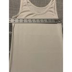 Merona Womens Basic Tank Top Cream Size M Sleeveless Scoop Neck Layering Photo 4