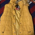 Yellow Puffer Vest Photo 0