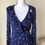 Urban Outfitters UO Long-Sleeved Ruffle Wrap Dress Photo 5