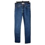 Acne Studios ‎ Jeans Women 28 Blue Indigo Medium Wash Denim Hex DC Slim Straight Photo 2