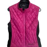 Marmot  Medium Kitzbuhel Insulated Vest Pink and Black Quilted Photo 0