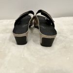 Vital heeled sandals! Taupe color women’s comfort dress sandal size 9 (40) Gray Photo 4