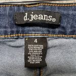 D. Jeans High Rise Skinny Jeans Dark Wash Denim Comfort Stretch Size 4 Photo 6