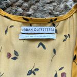 Urban Outfitters yellow Jen Button-Down Mini Dress size small Photo 8