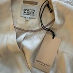 Scotch & Soda  Ivory Vest Blouse Size Medium NWT Photo 2