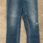 Gap  Cigarette High Rise Raw Hem Straight Leg Jeans, sz 4 (27) Photo 0