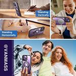 BLACK iPhone 14 Pro Max Phone Case MagSafe Shockproof Case for iPhone 14 PRO MAX Photo 2