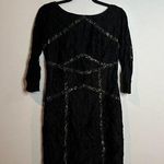 Calvin Klein  black lacy sheath dress Photo 0