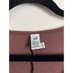 Peruvian Connection LARGE Maxi Long Length Dress V Neck Stretchy Boho Brown Photo 2