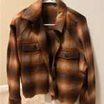 Madewell Cropped Flannel Shirt Jacket Photo 2