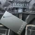 Eloquii size 14 Metallic Faux Leather Trouser pant gold Photo 9