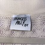 Princess Polly  Elizondo Set Womens Size XS Cream Crochet Knit Wide Leg Resort Photo 9