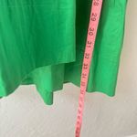 Jason Wu  Green Cutout Waist Twist Long Sleeve Mini Tiered Dress XS Photo 4