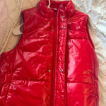 A New Day Red Puffer Vest Photo 2