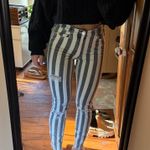 ZARA Striped  Jeans Photo 0