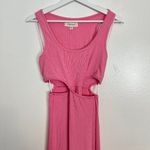 l*space L* Skyler Cover-Up Dress in Guava Size Small Photo 3