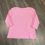 appleseed's  three-quarter sleeve crochet top Photo 3