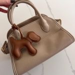 Kelly & Katie  Charm Dome Satchel Brown Tan Photo 0
