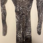 CAbi  #658 Wrap‎ Dress "Dappled Dots"  Print Size Small Photo 4