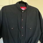  Urban Renewal Western Snap Reworked Tunic Top | Black | OS Photo 3