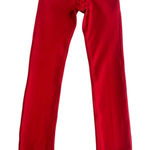 Ci Sono Jeggings Womens Size S Red Stretch Jeans Elastic Waist Mid Rise Skinny Photo 0