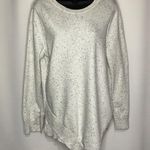 United States Sweaters Asymmetrical scoop crewneck flecked knit sweater Photo 0