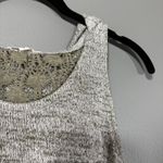 Charmed Hearts  Women's Gray/Olive Green Y2K Grunge Hooded Tank Top - Size Large Photo 1