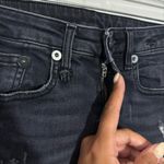 R13 Alison Crop Jeans in Strummer Black Size 25 Photo 8