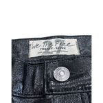 We The Free  People Phoenix Coated Skinny Jeans Size 27 Button Fly Faux Leather Photo 4