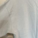 NWT Designs Untitled Sweatshirt Blue Pink Flower Smiley Face Photo 4