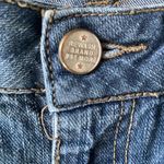 Vintage Reunion Rewash women's juniors 9 stretchy med wash ripped cuffed jeans Photo 3