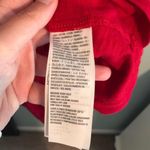 Abercrombie & Fitch Vneck Basic Red T-shirt Photo 4