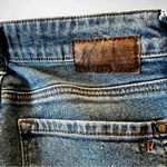 MAVI Adriana Skinny Ankle Jeans Mid Rise With Floral Embroidery Size 25 | EUC Blue Photo 3