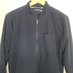 Fabletics Womens Black Daily 3-Pocket Scrub Jacket Zip Up Large Photo 1