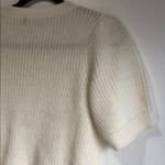 VERO MODA  Cream puff sleeve sweater size xs holiday coquette festive Photo 7