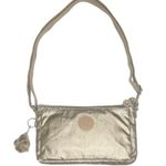 Kipling ✪ Eve Lightweight Crossbody Handbag Bag ✪ Monkey Keychain ✪ Metal Gold Photo 6