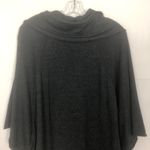 Style & Co . Cowl Neck Tunic Sweater Size M Charcoal Oversized Photo 7
