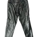 LPA Revolve Black 100% Leather High Rise Lined Slim Tapered Leg Pants Size S Photo 7
