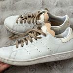 Adidas  Stan smith scallop tongue white sneaker shoe size 8.5 Photo 0
