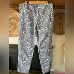 Talbots  Blue & White Paisley Print Relaxed Fit Chino pant 10-playful paisley Photo 4