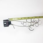 Material Girl  Silver Colored Chain Necklace with Circle Charms Lobster Clasp NWT Photo 4