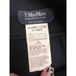 'S Max Mara Wool Mini Skirt Blue 100% Virgin Wool Size 10/42 Italy Photo 2